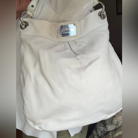 Authentic MARC JACOBS Pebbled leather long shoulder magnetic snap closure bag - Picture 9 of 14